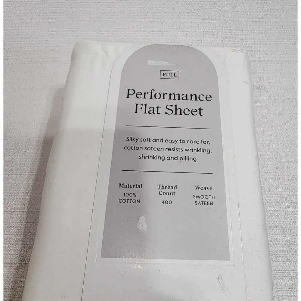 Threshold W85'' x L96'' performance flat sheets